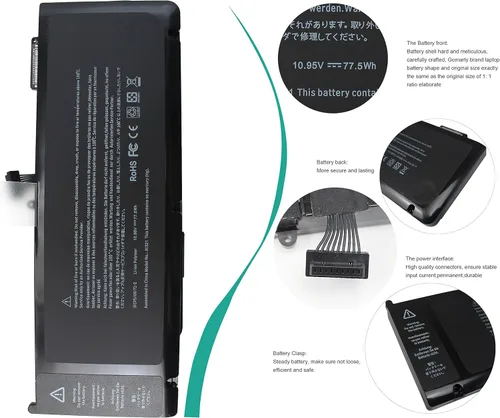Vista 3 de A1321 A1286 Laptop Battery for MacBook Pro 15" inch (Mid 2009 & 2010 Version) MB985 MB985LL/A MB986 MB986LL/A MB986J/A MC118 MC118LL/A MC373LL/A