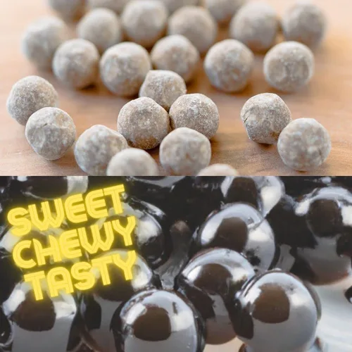 Vista 5 de BUBBLE TEA SUPPLY Boba Pearls RAINBOW 2 bolsas 6.6# 170+ porciones (aka) Las MEJORES perlas de tapioca azúcar moreno Boba Boba Bolas de Tapioca Boba