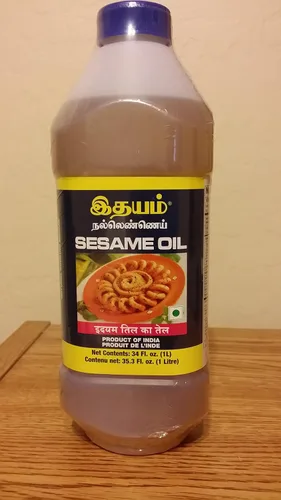 Idhayam Gingelly/Aceite de Sésamo 1 Litro