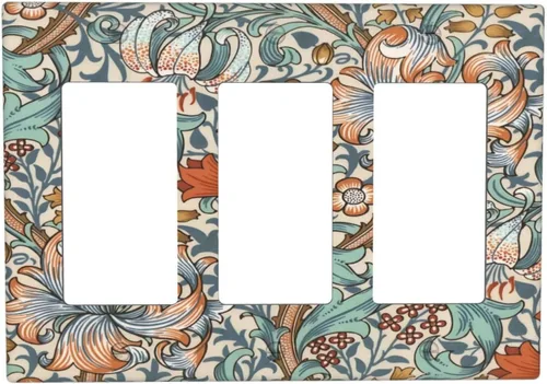 Vista 130 de Cubierta Decorativa para Interruptor de Luz Anclajes Tablón Faros Aves Marinas 2 Gang Cubiertas de Tomacorriente 1 Toggle 1 Dúplex Placa de Pared