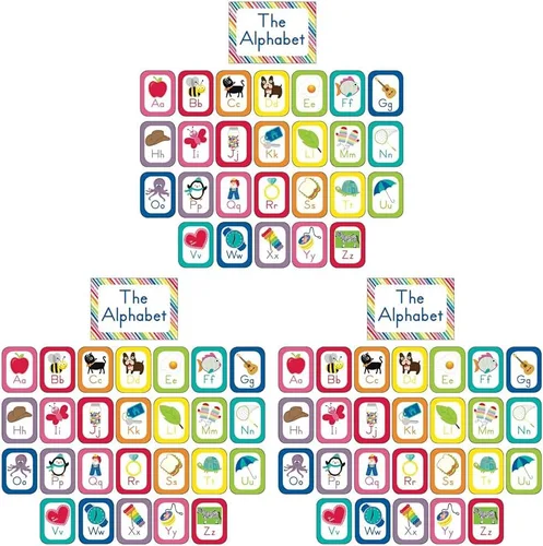 Vista 18 de Schoolgirl Style Juego de tablones de anuncios decorativos Just Teach (110392), multicolor