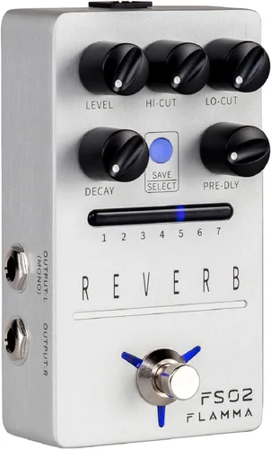 Vista 7 de FLAMMA FS01 Caja de Ritmos y Pedal de Bucle de Frases Pedal de Guitarra Modo Mix Capacidad de Looper 20 Minutos 121 Ritmos