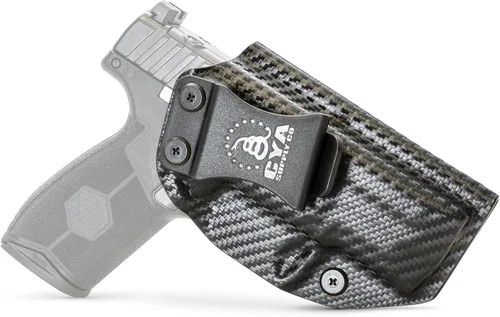 Vista 21 de CYA Supply Co. Base IWB Funda de transporte oculta propiedad de veteranos fabricada en Estados Unidos - Compatible