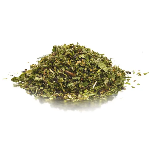 Vista 2 de Té de hojas sueltas de hierbas siberianas con piñones, hoja de frambuesa, Willowherb (2.46 onzas)
