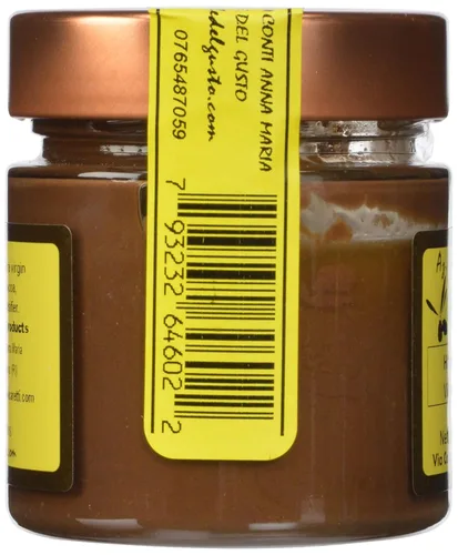 Vista 3 de Il Colle Del Gusto Crema suave de chocolate con avellana con aceite de oliva virgen extra, Noccioliva, 8.1 onzas