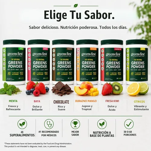 Vista 8 de Greens First Superalimentos, extractos y concentrados, poder de nutrientes ricos en antioxidantes, más de 15 porciones de frutas, 14.37 onzas 30