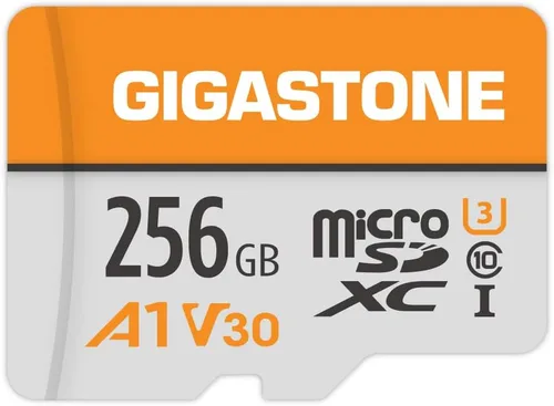 Vista 8 de GIGASTONE Paquete de 2 tarjetas Micro SD de 128 GB, grabación de video A1 V30 4K, compatible con cámara de seguridad, cámara de salpicadero, drone