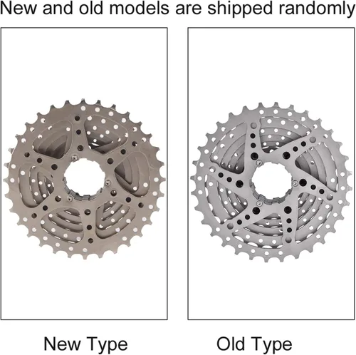 Vista 3 de Freewheel Set Acero 8 Velocidad 11 32T Cassette Reemplazo Accesorio para Bicicletas de Montaña