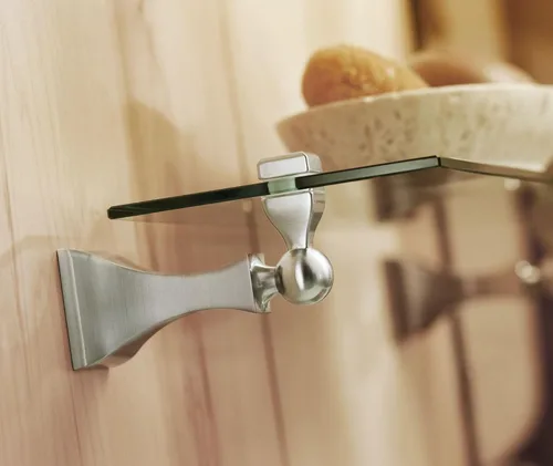 Vista 7 de Moen Estante de vidrio retraído, DN8390BN