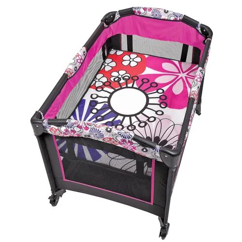 Vista 5 de Baby Trend Nursery Center® Corral para niños, jardín floral