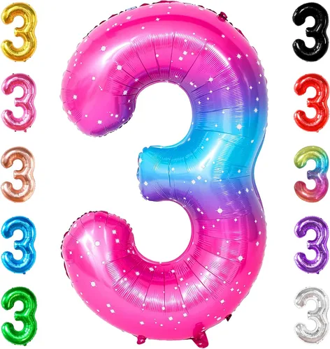 Vista 152 de KatchOn, Globo gigante de oro rosa con el número 5 de 40 pulgadas, globos de cinco globos de oro rosa con el número 5, decoraciones de cumpleaños 5