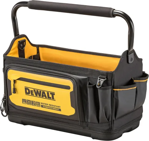 Vista 11 de DEWALT Bolsa de herramientas, resistente al agua, fondo duro, 16 pulgadas, bolsa de herramientas profesional (DWST560103)