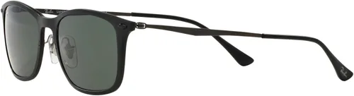 Vista 3 de Ray-Ban Rb4225 - Gafas de sol cuadradas, color negro mateverde, 2.047 in, Negro mate verde
