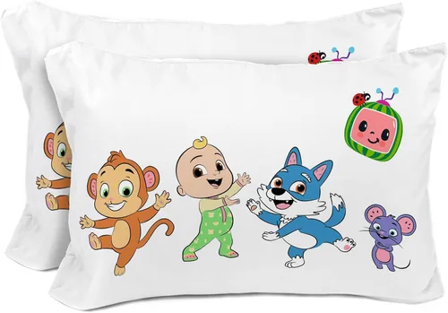 Vista 8 de Sunny Side Up Monster Jam Grave Digger - Juego de 2 fundas de almohada reversibles, fundas de almohada de doble cara, ropa de cama para niños súper