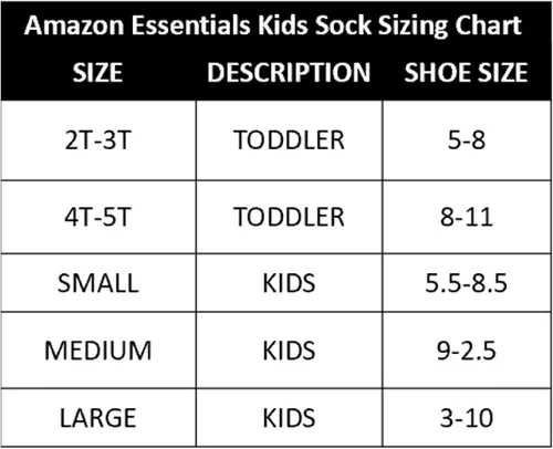 Vista 4 de Tienda Essentials Calcetines de algodón para niñas y niños pequeños, 9 pares