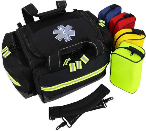 Vista 2 de Lightning X Premium Stocked - Bolsa médica modular EMS/EMT Trauma de primeros auxilios + kit