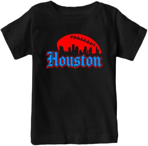 Vista 26 de Xtreme Apparrel Camiseta infantil City Skyline para fanáticos del fútbol americano