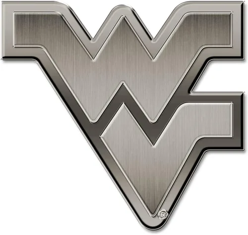 Vista 28 de Rico Industries Emblema de automóvil de níquel antiguo estándar de la NCAA para coche/camión/SUV