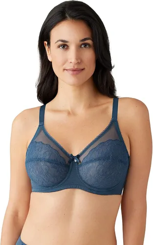 Vista 22 de Wacoal Brasier con aros retro chic para mujer, 855186 Albaricoque (Apricot Blush)