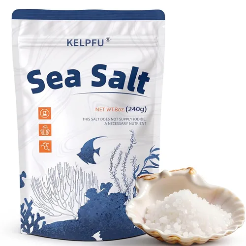 Recambio de sal marina gruesa australiana para molinillo – Premium sin yodar y sin refinar – Granos crujientes puros para molinos, cocina y acabado