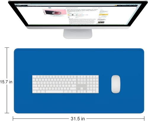 Vista 47 de Dapesuom Alfombrilla grande para mouse, alfombrilla de mouse para juegos extendida con bordes cosidos, alfombrillas de escritorio de tamaño completo