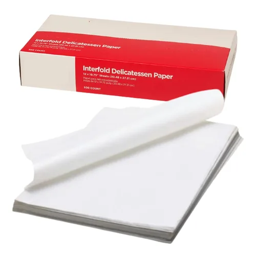 Perfect Stix Gordon choice DeliWaxPaper10-500 Deli - Papel encerado para delicatessen, 10 x 10.75 pulgadas, liso (paquete de 500)