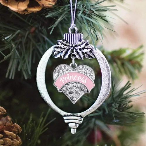 Vista 166 de Inspired Silver - Adorno con dije de hermana gemela - Adornos navideños de plata con circonitas cúbicas