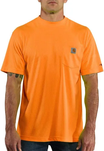 Vista 8 de Carhartt Men's Force Color Enhanced Short-Sleeve T-Shirt