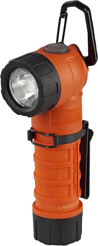 Vista 4 de Streamlight 88837 PolyTac 90X USB 500-lúmenes 7000-candelas Linterna LED de ángulo recto con batería recargable y cable USB, y Gear Keeper, caja