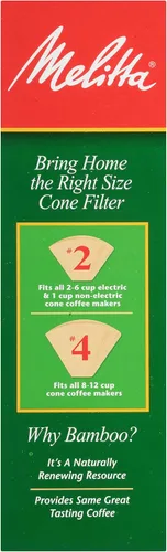 Vista 2 de Melitta - #2 Super Premium filtros de café cónicos