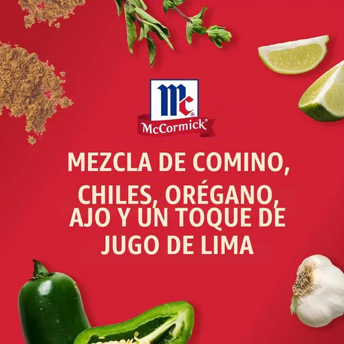 Vista 11 de McCormick Mezcla de condimentos, para fajitas estilo restaurante en casa. Se puede utilizar con: pollo, filete, camarones, verduras, 1.12 oz