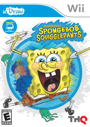 Spongebob Squigglepants - uDraw - Nintendo Wii