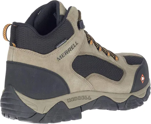 Vista 3 de Merrell - Botas de trabajo para hombre con punta de compresión impermeable