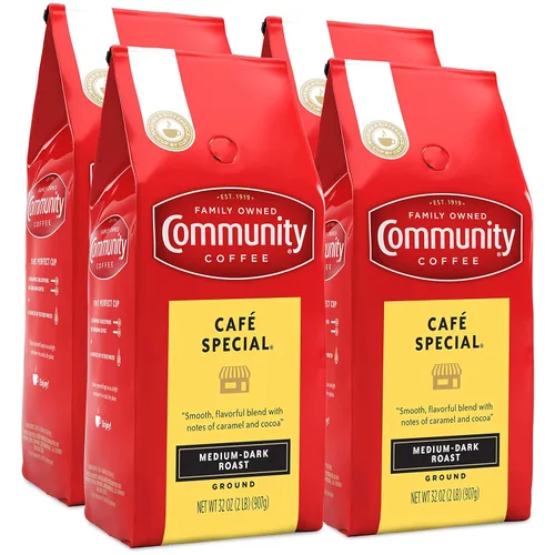 Vista 26 de Community Coffee 100% Colombia, café molido tostado medio oscuro, 12 onzas (paquete de 1)