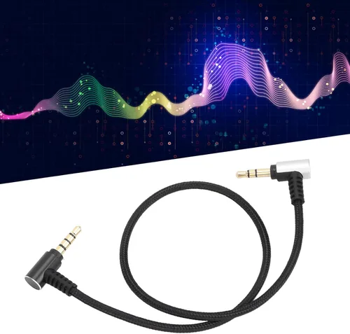Vista 8 de Acogedor Cable de micrófono TRS a TRRS de 0.138 in, cable adaptador multifuncional para conector RODE SC7, Videomicro, Go, Wireless Go Videomic Pro