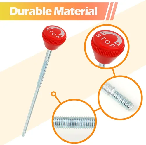 Vista 4 de Accesorios de barra de resistencia para bicicleta estática, conjunto de perilla de freno, piezas de palanca de freno de bicicleta, perilla