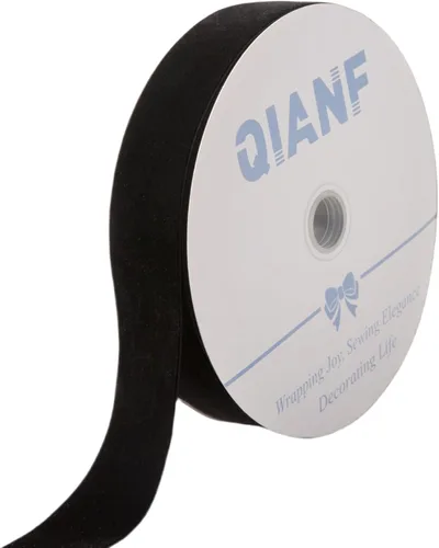 Vista 81 de QIANF Cinta de terciopelo, carrete de 1 1/2 pulgadas por 25 yardas (rojo)