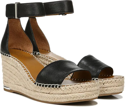 Vista 28 de Franco Sarto Sandalias de cuña Clemens Raffia para mujer Raffia Beige