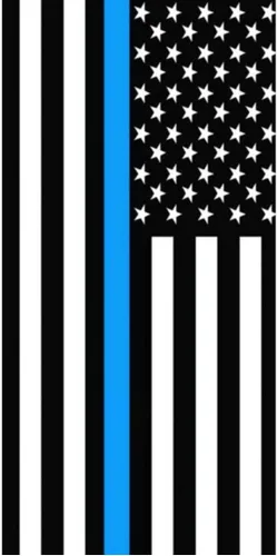 Vista 6 de Pure Essence - Juego de toallas de playa y piscina con estampado de bandera estadounidense, 100% algodón, 30 x 60 pulgadas - Bandera de bomberos