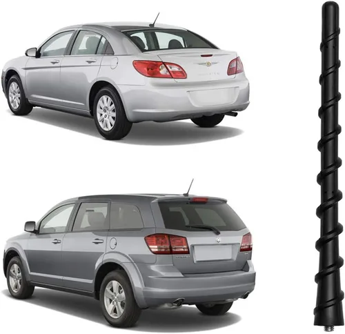 Mástil de antena de techo de radio en espiral de 7 pulgadas para 2007 2008 2009 2010 compatible con Chrysler Sebring 300, Dodge Avenger Charger