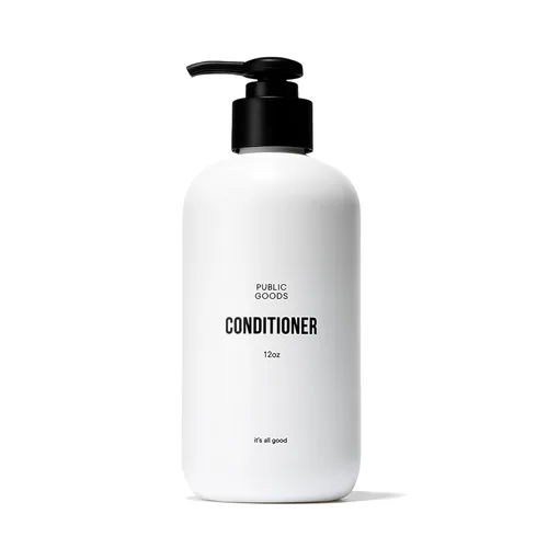 Public Goods Acondicionador para mujeres y hombres | Acondicionador natural para proteger e hidratar el cabello seco | Fabricado con aceites