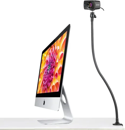 Vista 2 de Soporte para cámara web compatible con cámaras web Elgato Facecam, Facecam Pro, Facecam MK.2