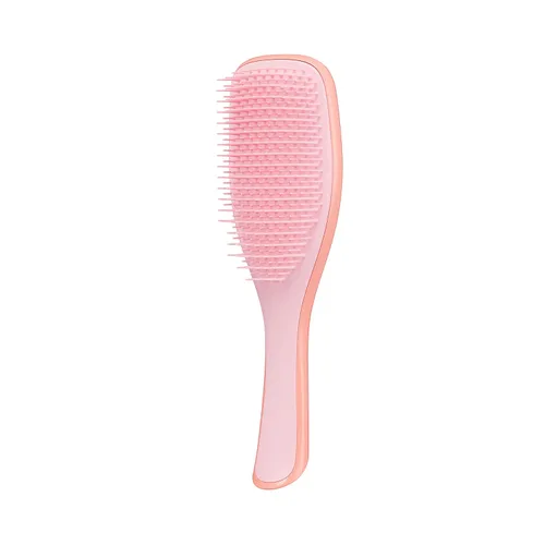 Vista 2 de Tangle Teezer Dúo desenredante de cabello rizado, incluye cepillo desenredante de rizado a espiral y peine de dientes anchos de doble cara