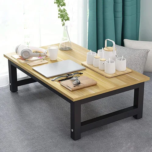 Vista 3 de ZJYJFBY Mesa de café, japonesa baja teatable, sofá de sala de estar, mesa de comedor para el hogar/mesa de ventana de bahía/escritorio de estudio