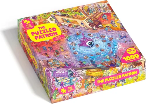 El Cliente Desconcertado • Rompecabezas de 1000 piezas de The Magic Puzzle Company • Serie Tres