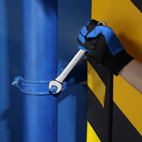 Vista 6 de DURATECH Juego de llaves combinadas, SAE, 15 piezas, 1/4 pulgadas a 1-1/16 pulgadas, 12 puntos, acero CR-V, con bolsa rodante