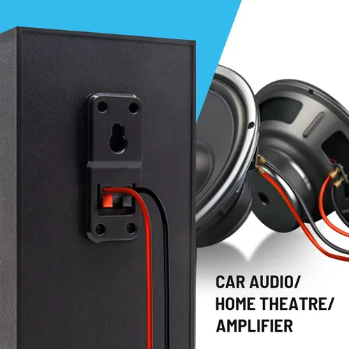 Vista 5 de Cable de altavoz de 12 AWG de 50 pies, 2 conductores eléctricos de conexión de cable rojo negro, tiras de iluminación LED, cable de extensión