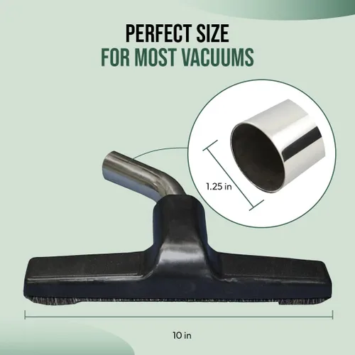 Vista 2 de Selgo Cepillo para piso de aspirador Eureka y universal de madera dura con cerdas suaves de pelo de caballo de 1 ¼ pulg (1.25'') (32mm) de diámetro