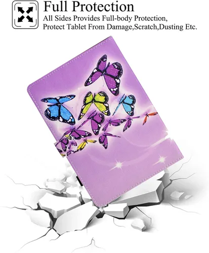 Vista 6 de Funda para Kindle Paperwhite 2018, delgada funda protectora de piel sintética con función de apagado automático/encendido inteligente para Kindle