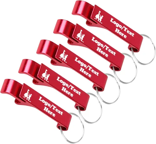 Vista 28 de 5 abrebotellas personalizados, abrebotellas de cerveza de aluminio personalizado con texto/logotipo, abrebotellas personalizados, recuerdos de boda